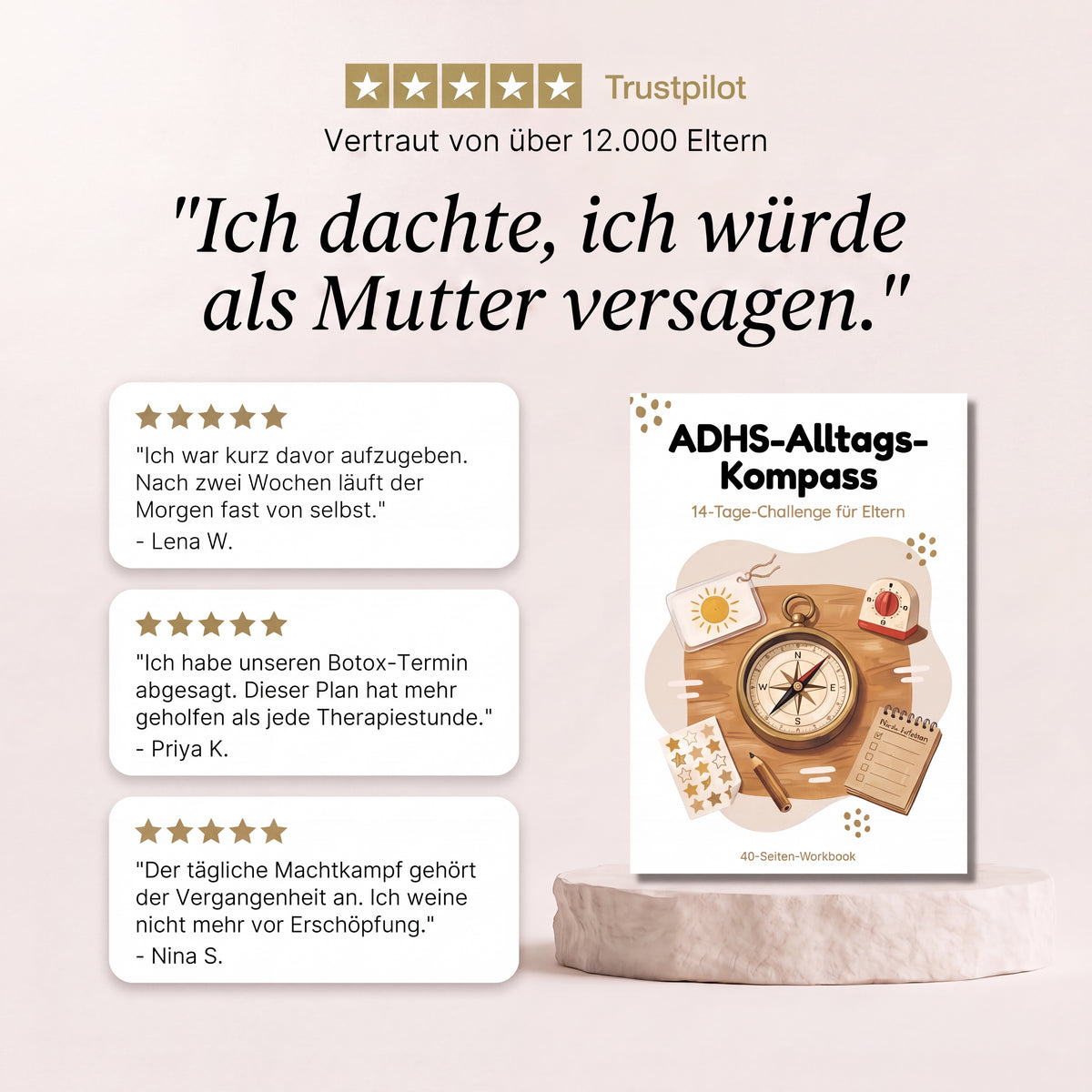 ADHS-Alltags-Kompass | 14-Tage-Challenge