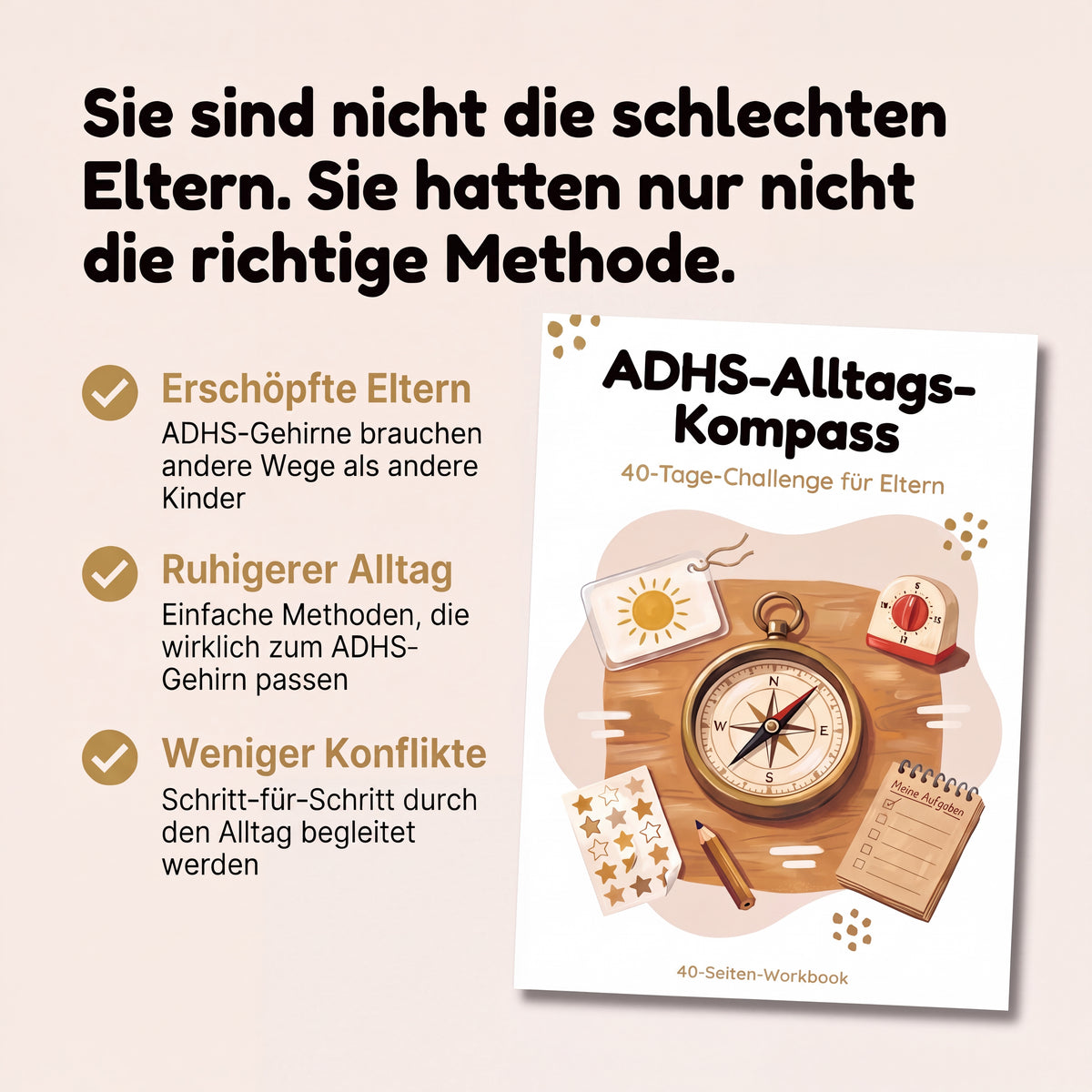 ADHS-Alltags-Kompass | 14-Tage-Challenge